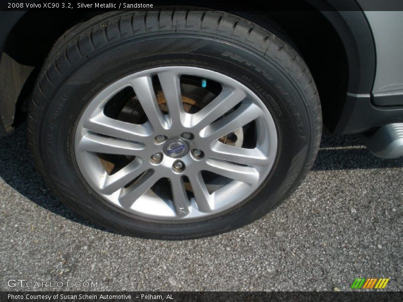 Silver Metallic / Sandstone 2008 Volvo XC90 3.2