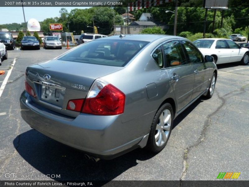 Diamond Graphite Metallic / Graphite 2007 Infiniti M 35x Sedan