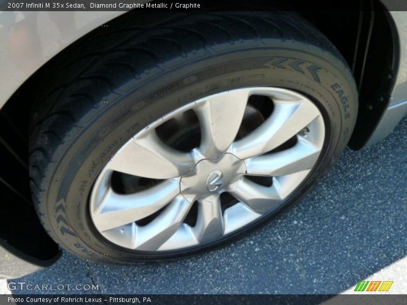 Diamond Graphite Metallic / Graphite 2007 Infiniti M 35x Sedan