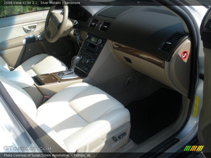 Silver Metallic / Sandstone 2008 Volvo XC90 3.2