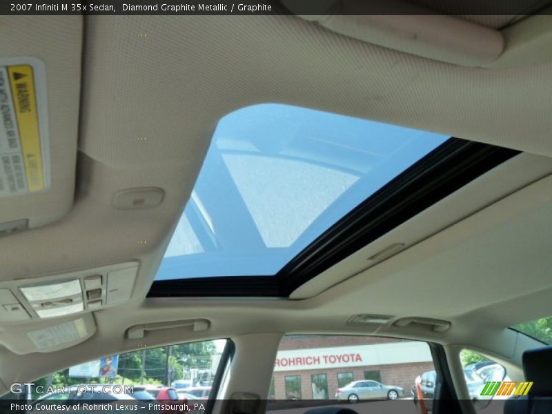 Diamond Graphite Metallic / Graphite 2007 Infiniti M 35x Sedan