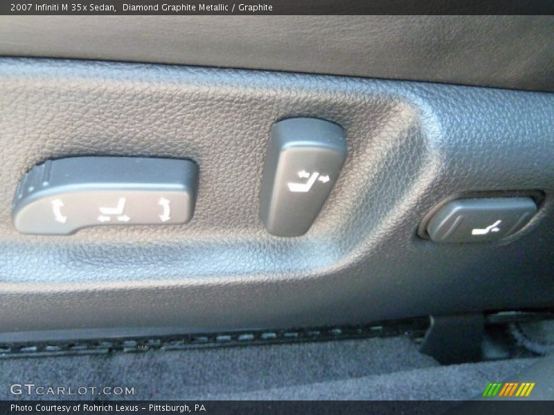 Diamond Graphite Metallic / Graphite 2007 Infiniti M 35x Sedan