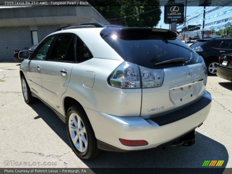 Tungsten Pearl / Black 2009 Lexus RX 350 AWD