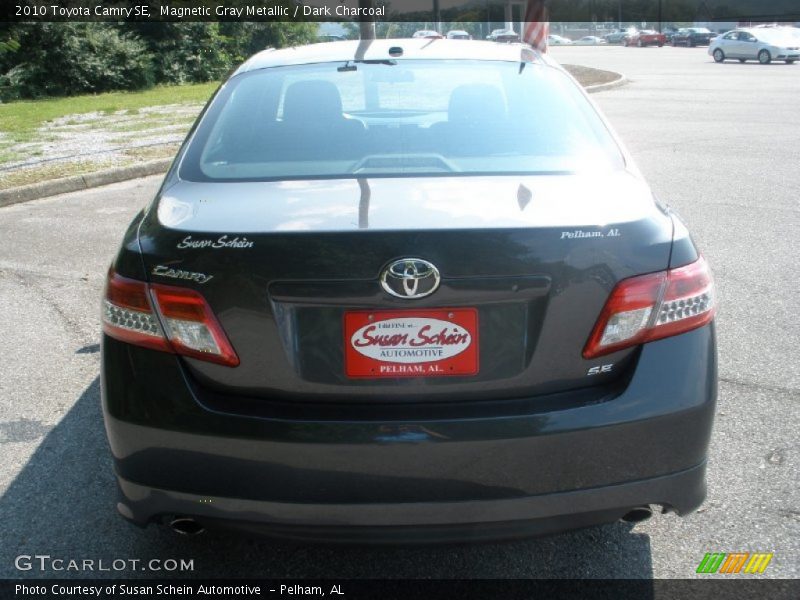 Magnetic Gray Metallic / Dark Charcoal 2010 Toyota Camry SE