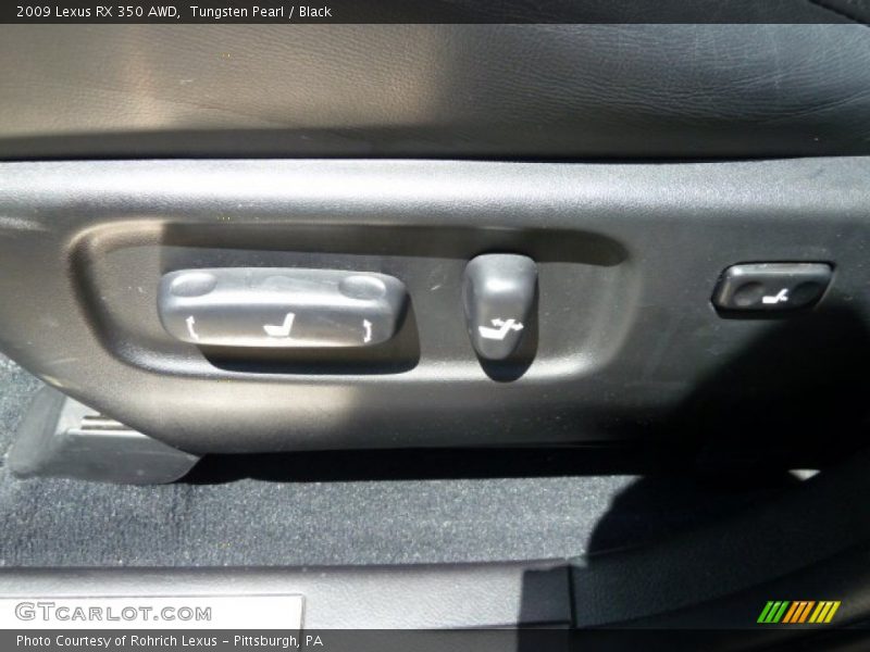 Tungsten Pearl / Black 2009 Lexus RX 350 AWD