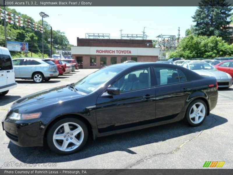 Nighthawk Black Pearl / Ebony 2006 Acura TL 3.2