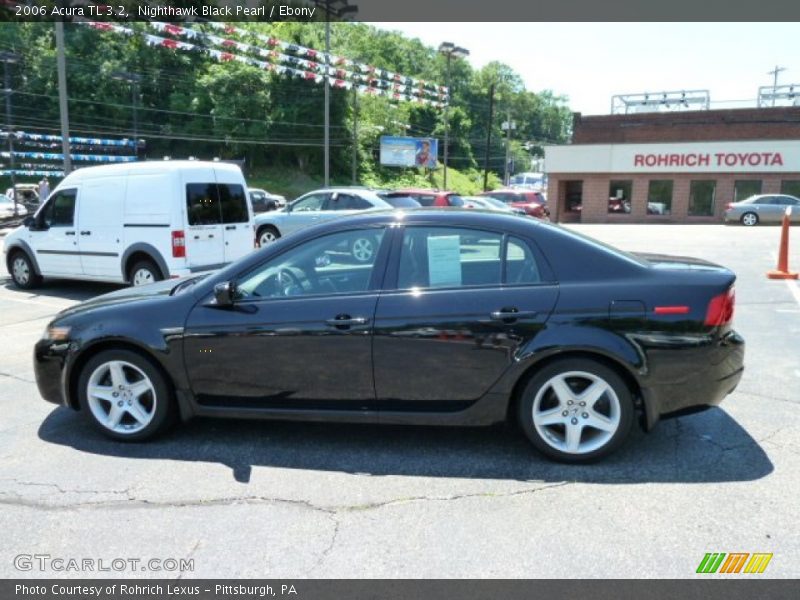 Nighthawk Black Pearl / Ebony 2006 Acura TL 3.2