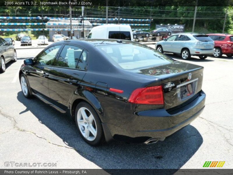Nighthawk Black Pearl / Ebony 2006 Acura TL 3.2