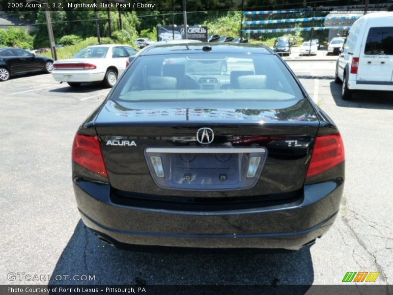 Nighthawk Black Pearl / Ebony 2006 Acura TL 3.2