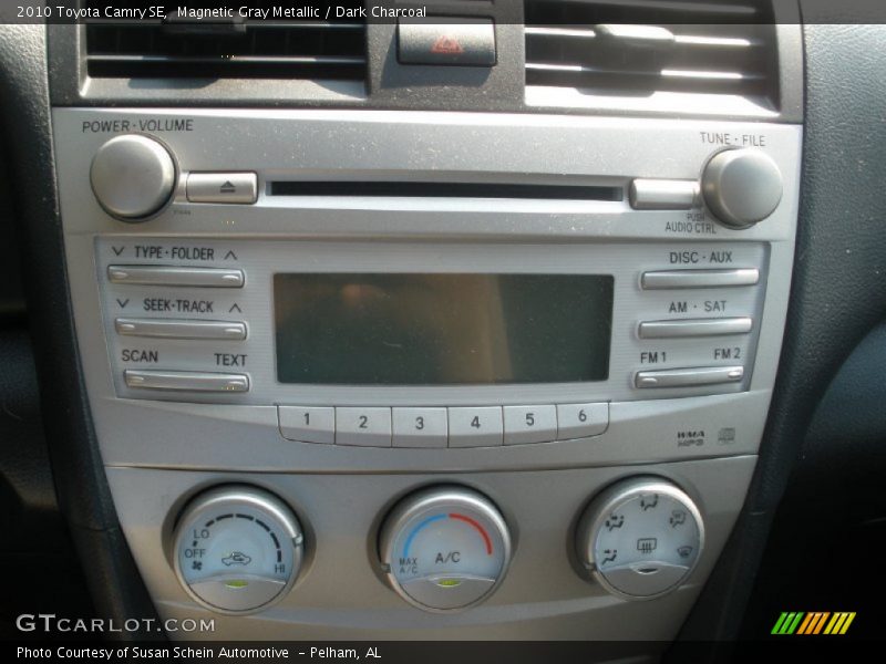Magnetic Gray Metallic / Dark Charcoal 2010 Toyota Camry SE