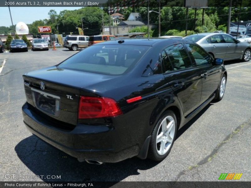 Nighthawk Black Pearl / Ebony 2006 Acura TL 3.2