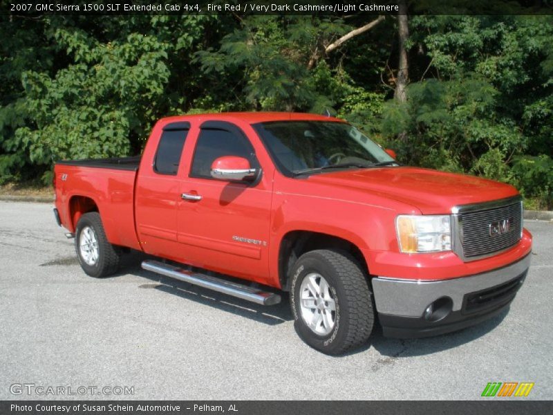 Front 3/4 View of 2007 Sierra 1500 SLT Extended Cab 4x4