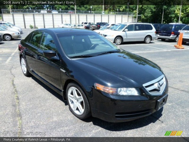 Nighthawk Black Pearl / Ebony 2006 Acura TL 3.2
