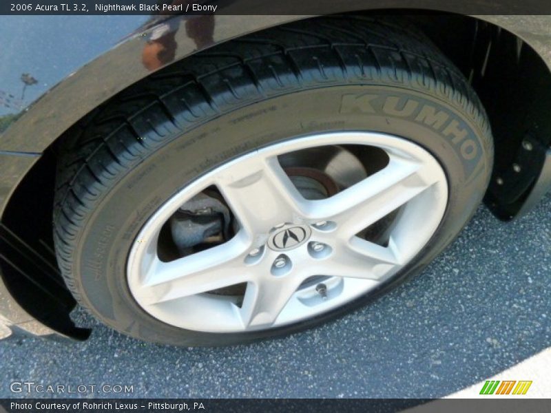 Nighthawk Black Pearl / Ebony 2006 Acura TL 3.2