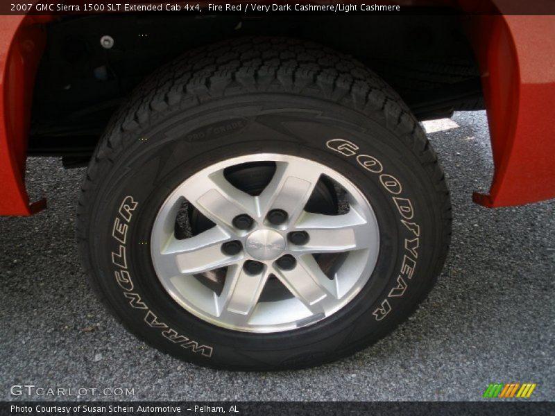  2007 Sierra 1500 SLT Extended Cab 4x4 Wheel