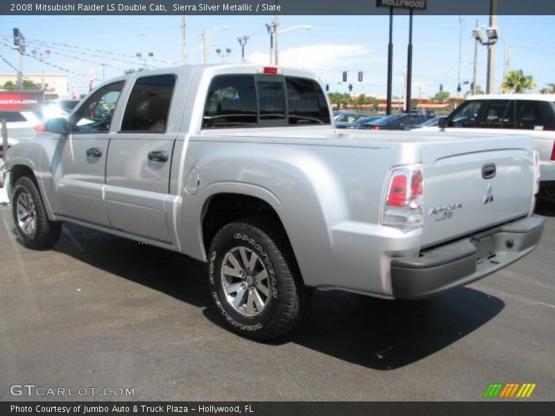 Sierra Silver Metallic / Slate 2008 Mitsubishi Raider LS Double Cab