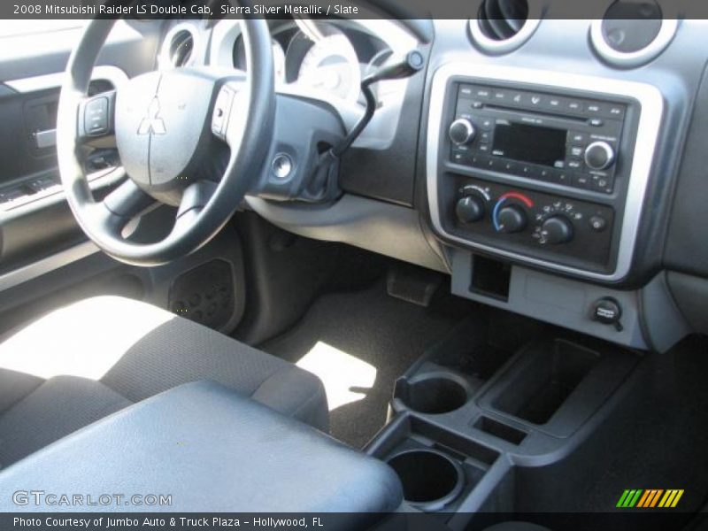 Sierra Silver Metallic / Slate 2008 Mitsubishi Raider LS Double Cab