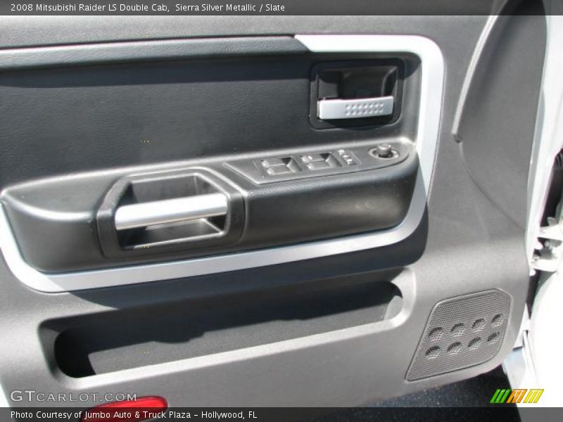 Sierra Silver Metallic / Slate 2008 Mitsubishi Raider LS Double Cab
