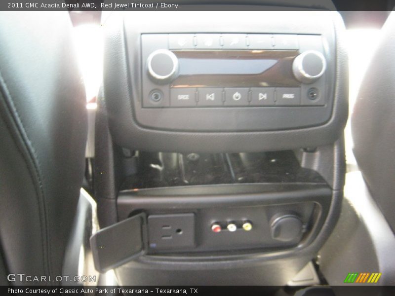 Red Jewel Tintcoat / Ebony 2011 GMC Acadia Denali AWD