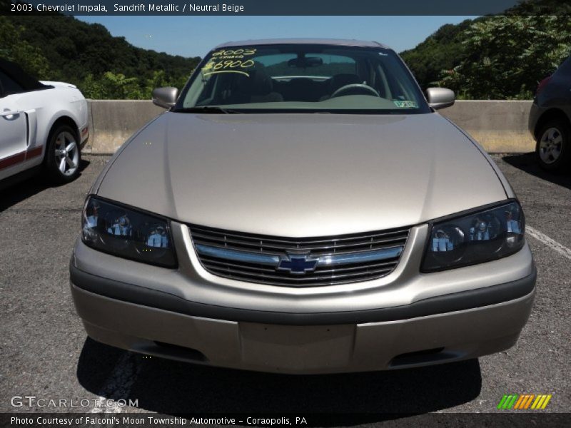 Sandrift Metallic / Neutral Beige 2003 Chevrolet Impala