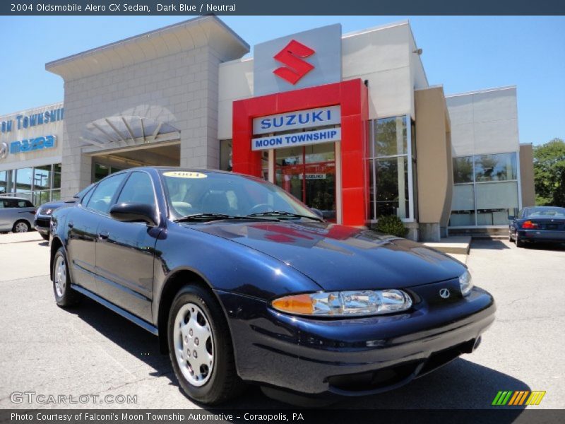 Dark Blue / Neutral 2004 Oldsmobile Alero GX Sedan
