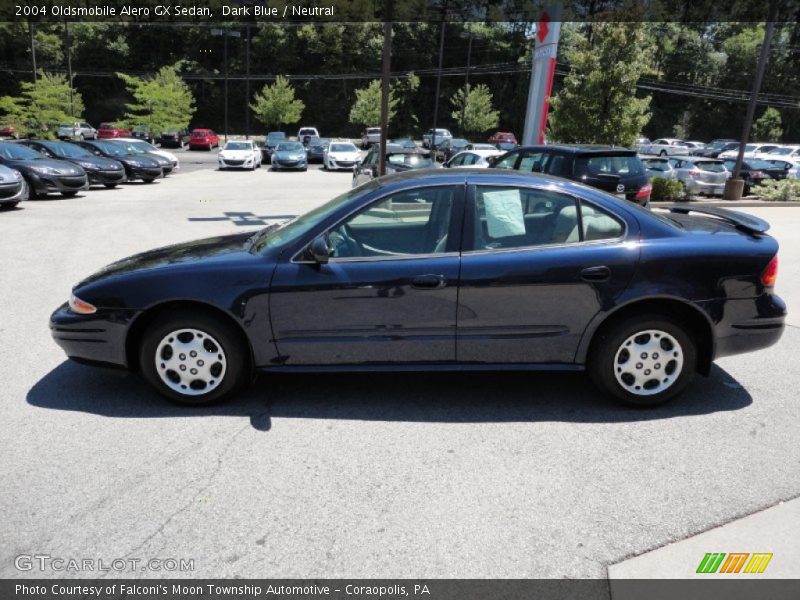 Dark Blue / Neutral 2004 Oldsmobile Alero GX Sedan