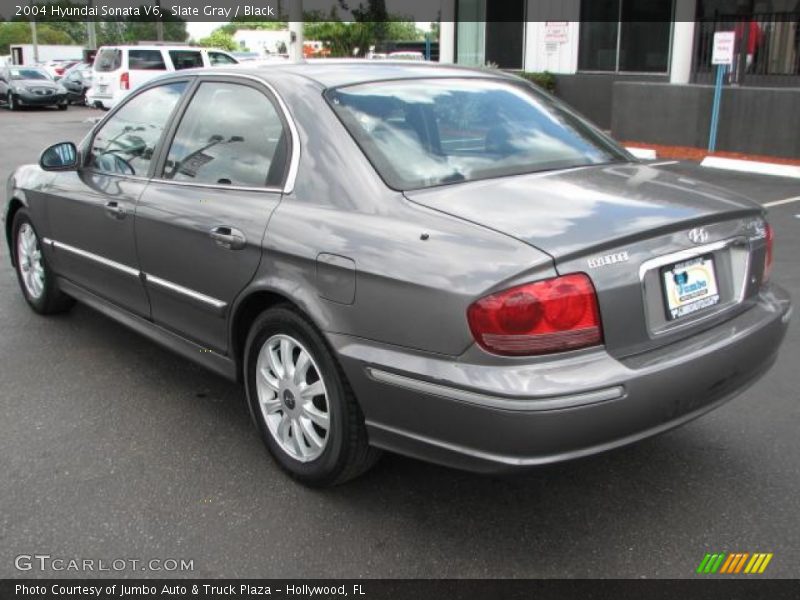Slate Gray / Black 2004 Hyundai Sonata V6
