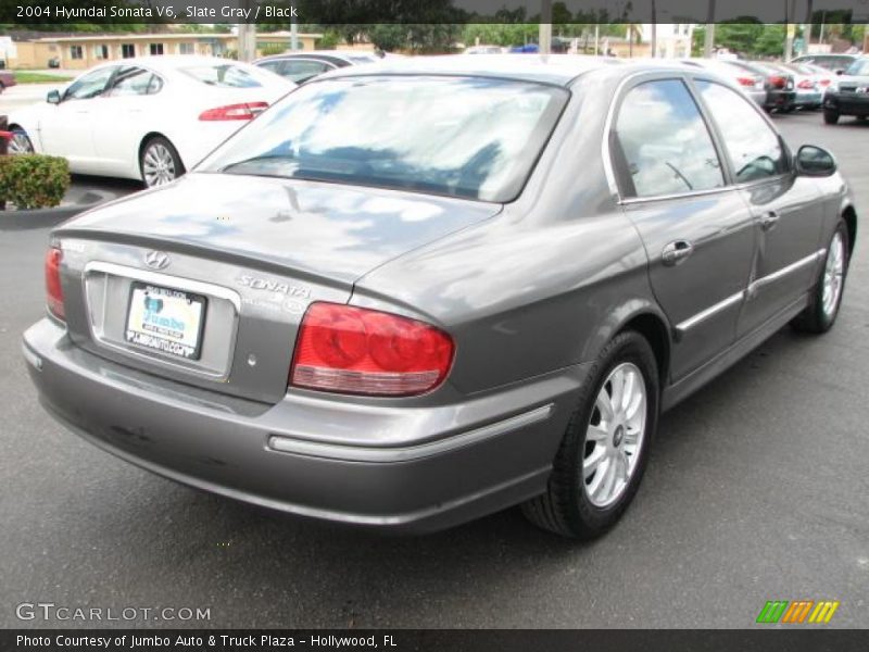 Slate Gray / Black 2004 Hyundai Sonata V6