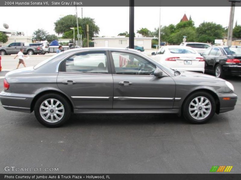 Slate Gray / Black 2004 Hyundai Sonata V6