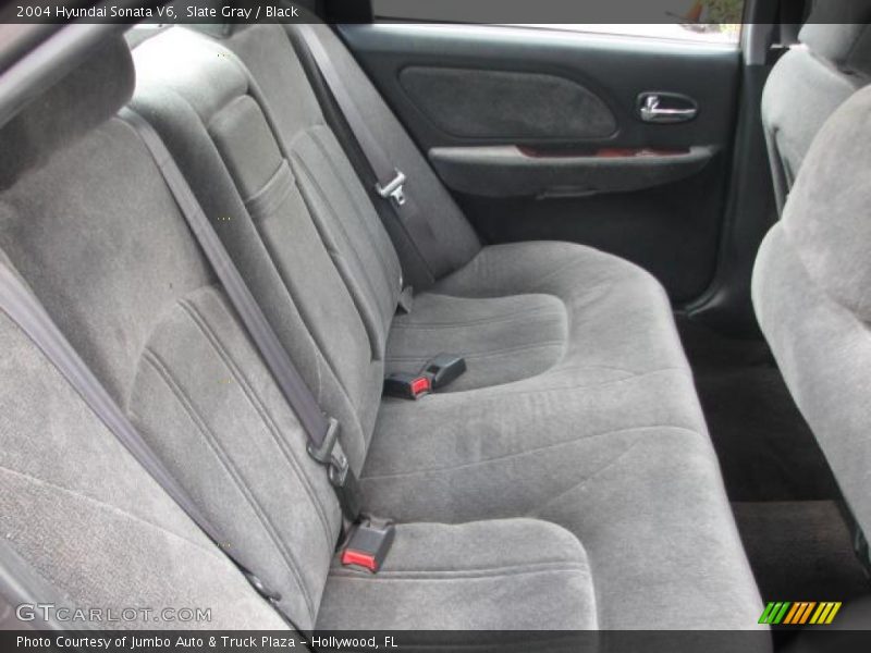 Slate Gray / Black 2004 Hyundai Sonata V6