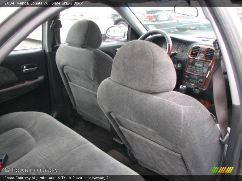 Slate Gray / Black 2004 Hyundai Sonata V6