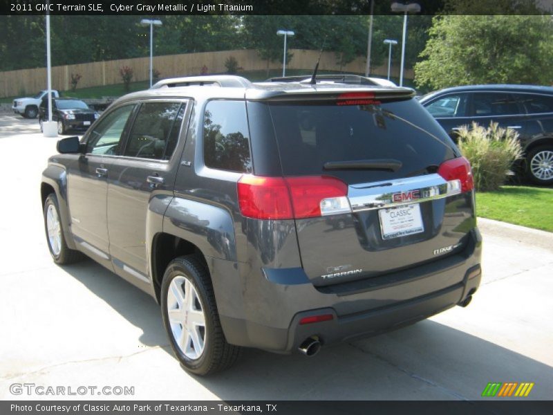 Cyber Gray Metallic / Light Titanium 2011 GMC Terrain SLE