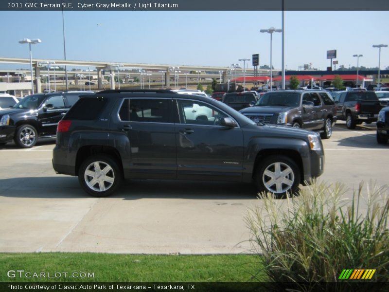 Cyber Gray Metallic / Light Titanium 2011 GMC Terrain SLE