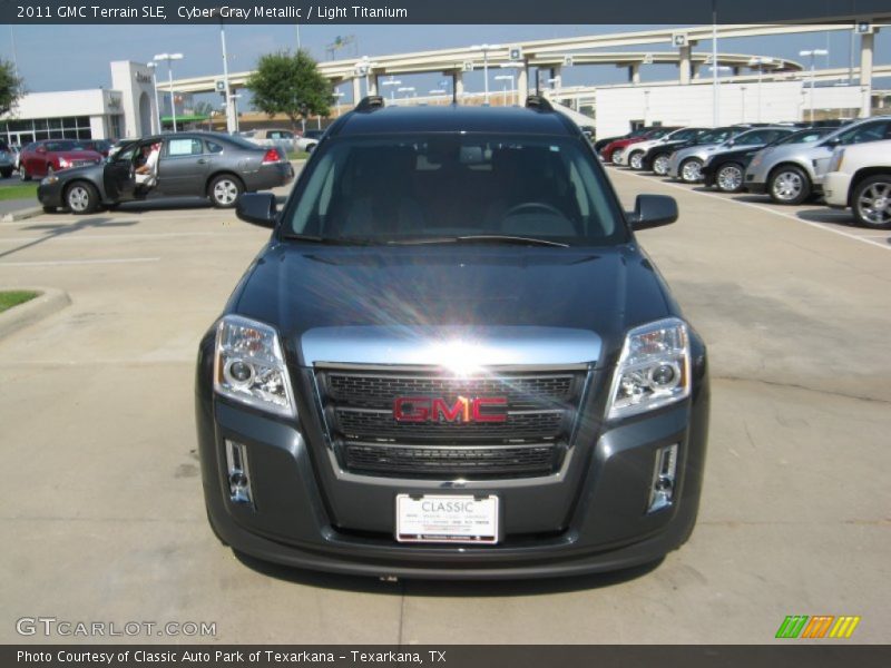 Cyber Gray Metallic / Light Titanium 2011 GMC Terrain SLE