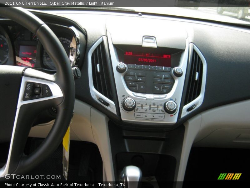 Cyber Gray Metallic / Light Titanium 2011 GMC Terrain SLE