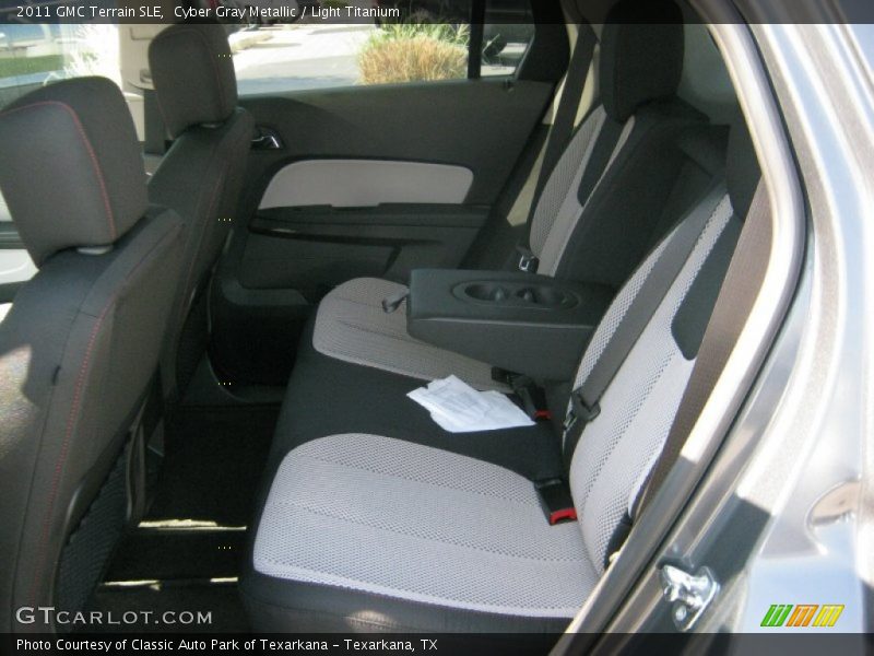 Cyber Gray Metallic / Light Titanium 2011 GMC Terrain SLE