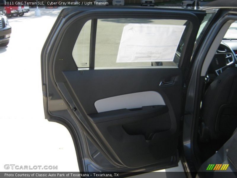 Cyber Gray Metallic / Light Titanium 2011 GMC Terrain SLE