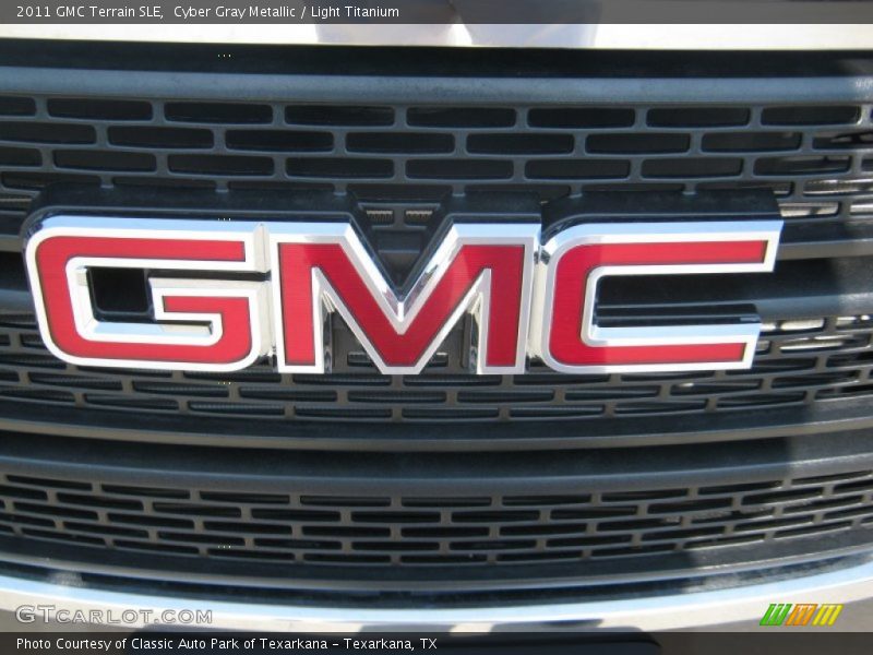 Cyber Gray Metallic / Light Titanium 2011 GMC Terrain SLE