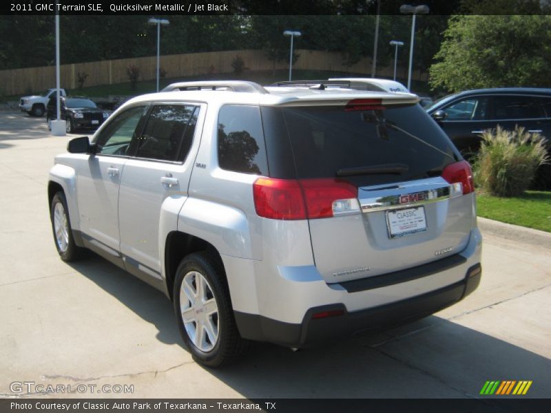 Quicksilver Metallic / Jet Black 2011 GMC Terrain SLE