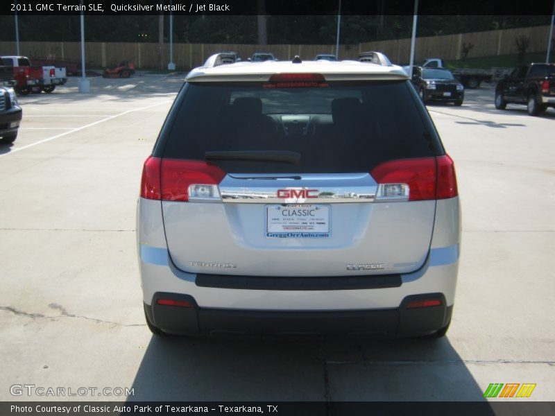 Quicksilver Metallic / Jet Black 2011 GMC Terrain SLE