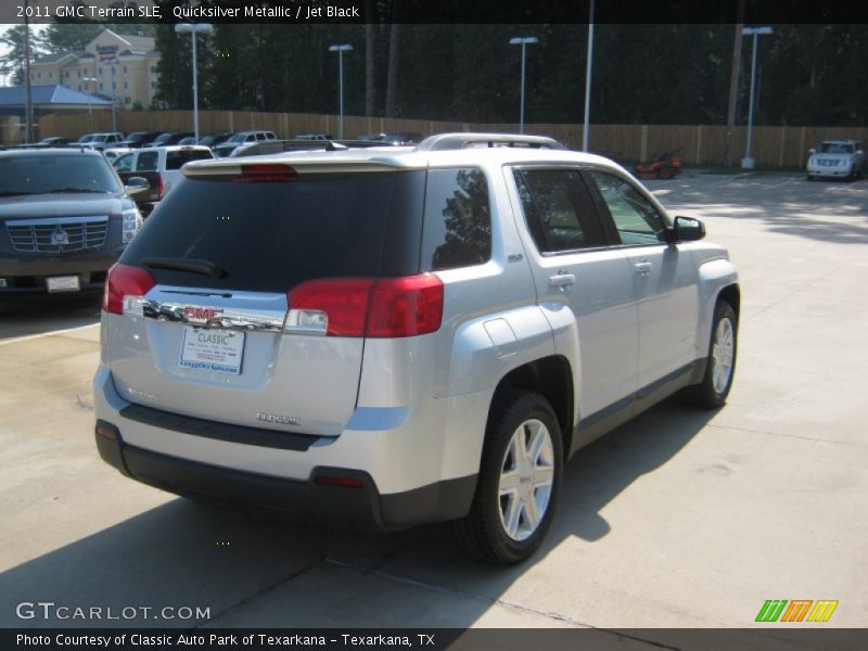 Quicksilver Metallic / Jet Black 2011 GMC Terrain SLE
