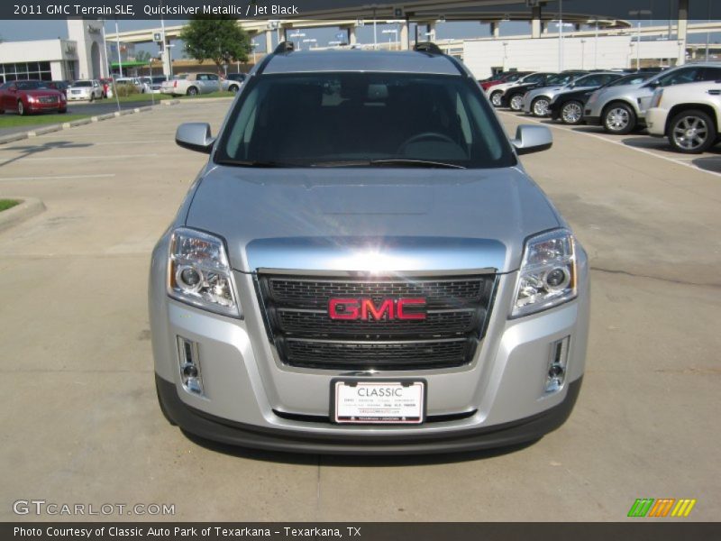 Quicksilver Metallic / Jet Black 2011 GMC Terrain SLE