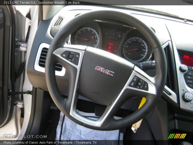 Quicksilver Metallic / Jet Black 2011 GMC Terrain SLE