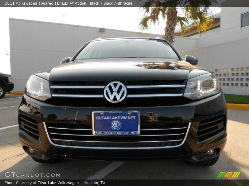 Black / Black Anthracite 2011 Volkswagen Touareg TDI Lux 4XMotion