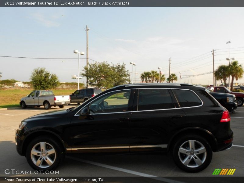 Black / Black Anthracite 2011 Volkswagen Touareg TDI Lux 4XMotion