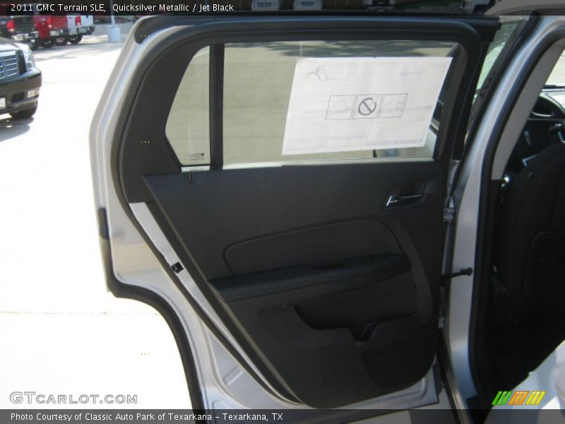 Quicksilver Metallic / Jet Black 2011 GMC Terrain SLE