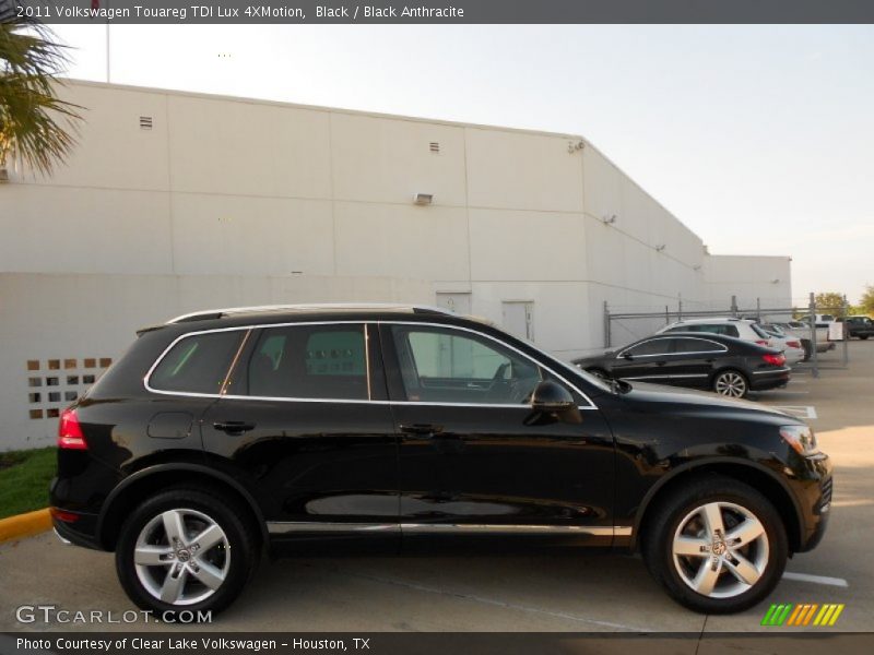 Black / Black Anthracite 2011 Volkswagen Touareg TDI Lux 4XMotion