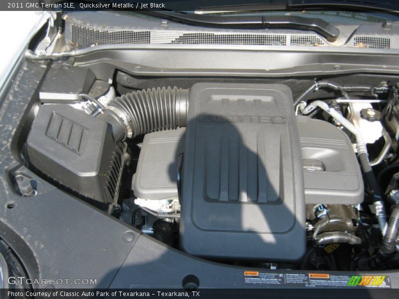Quicksilver Metallic / Jet Black 2011 GMC Terrain SLE