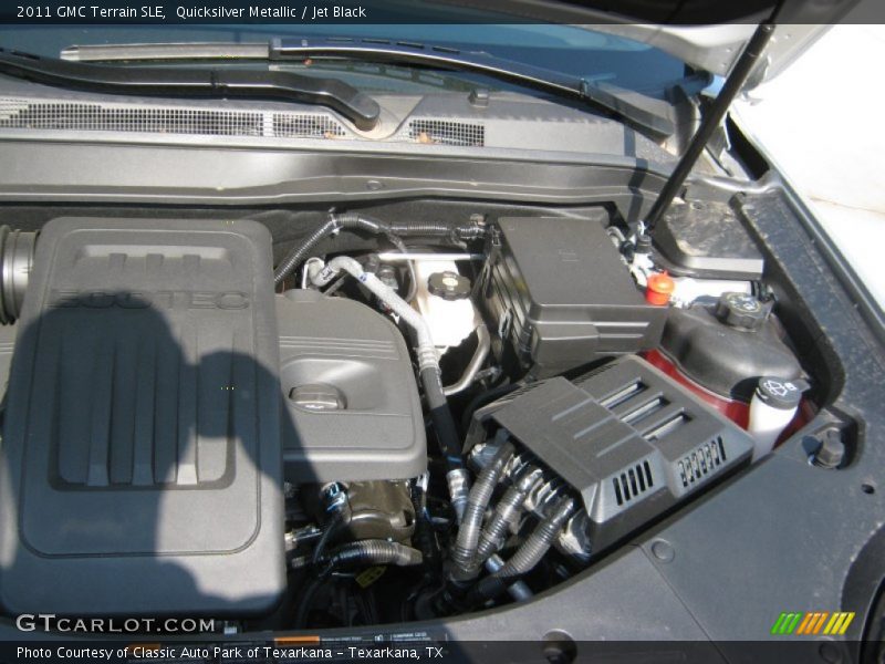 Quicksilver Metallic / Jet Black 2011 GMC Terrain SLE