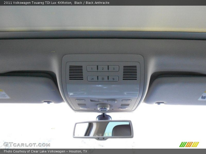 Black / Black Anthracite 2011 Volkswagen Touareg TDI Lux 4XMotion